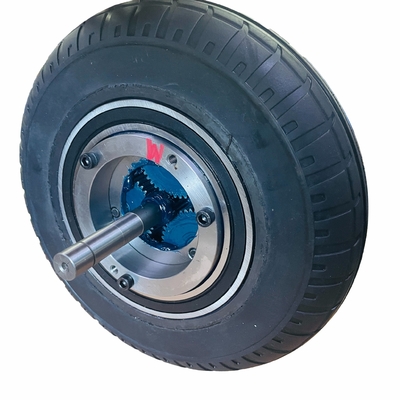 La roue en caoutchouc noire d'AGV conduit les roues planétaires de réducteur pour la réduction de hub