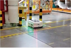 80 - 500kg a automatisé le robot mobile autonome guidé de navigation de laser de CLAQUEMENT de véhicule