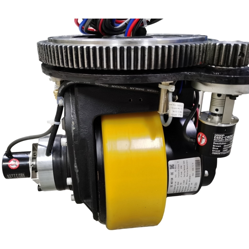 L'AGV automatique de roue d'entraînement de moteur à courant alternatif a intégré les roues 3000r/min pour le transport