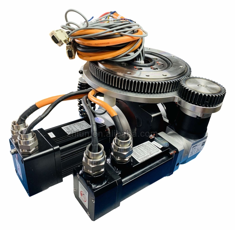 Transmission de moteur de polyuréthane de robot d'entraînement de pare-chocs anti-déflagrant de roues